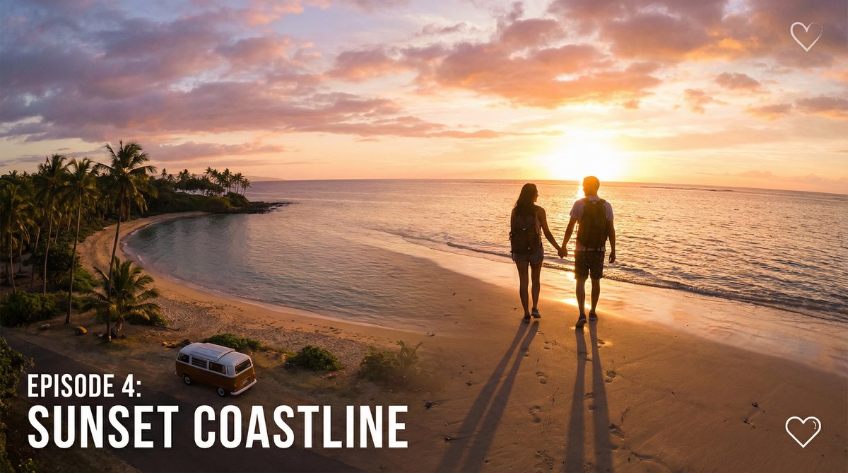 萝莉岛海边旅行vlog视频 | 浪漫视频记录